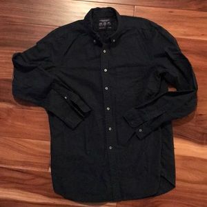 Midnight Blue American Eagle Button-up Size L Tall